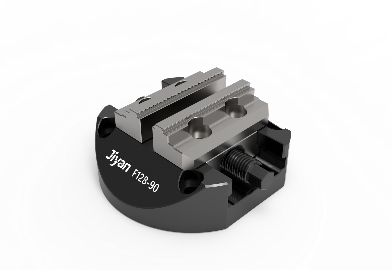 F128-90 Pneumatic Self-Centering Vise (Flange Type)