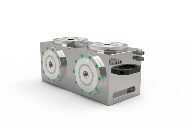 H138-4L Zero-Point Clamp (4-Station Cube) by JIYAN