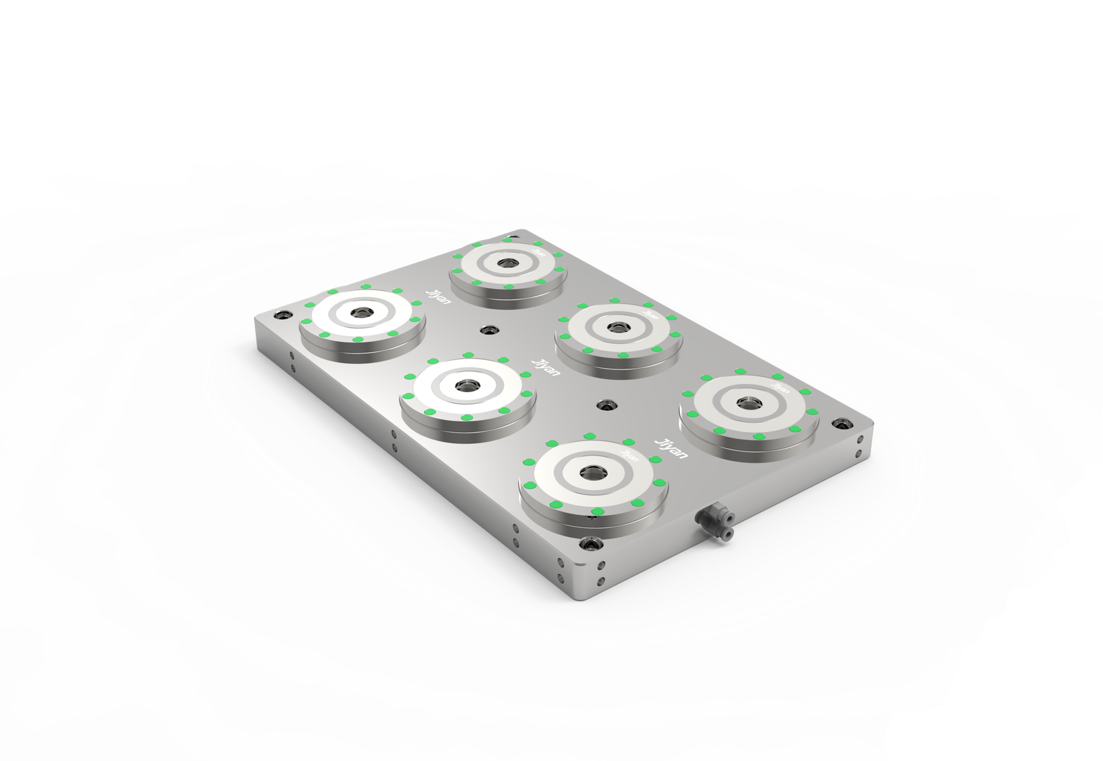 H138-6C Pneumatic Zero Point Clamp (6 Station) | JIYAN