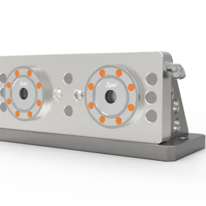 H18‑90‑2L JIYAN Pneumatic Zero Point Clamp (90° Twin Combo)