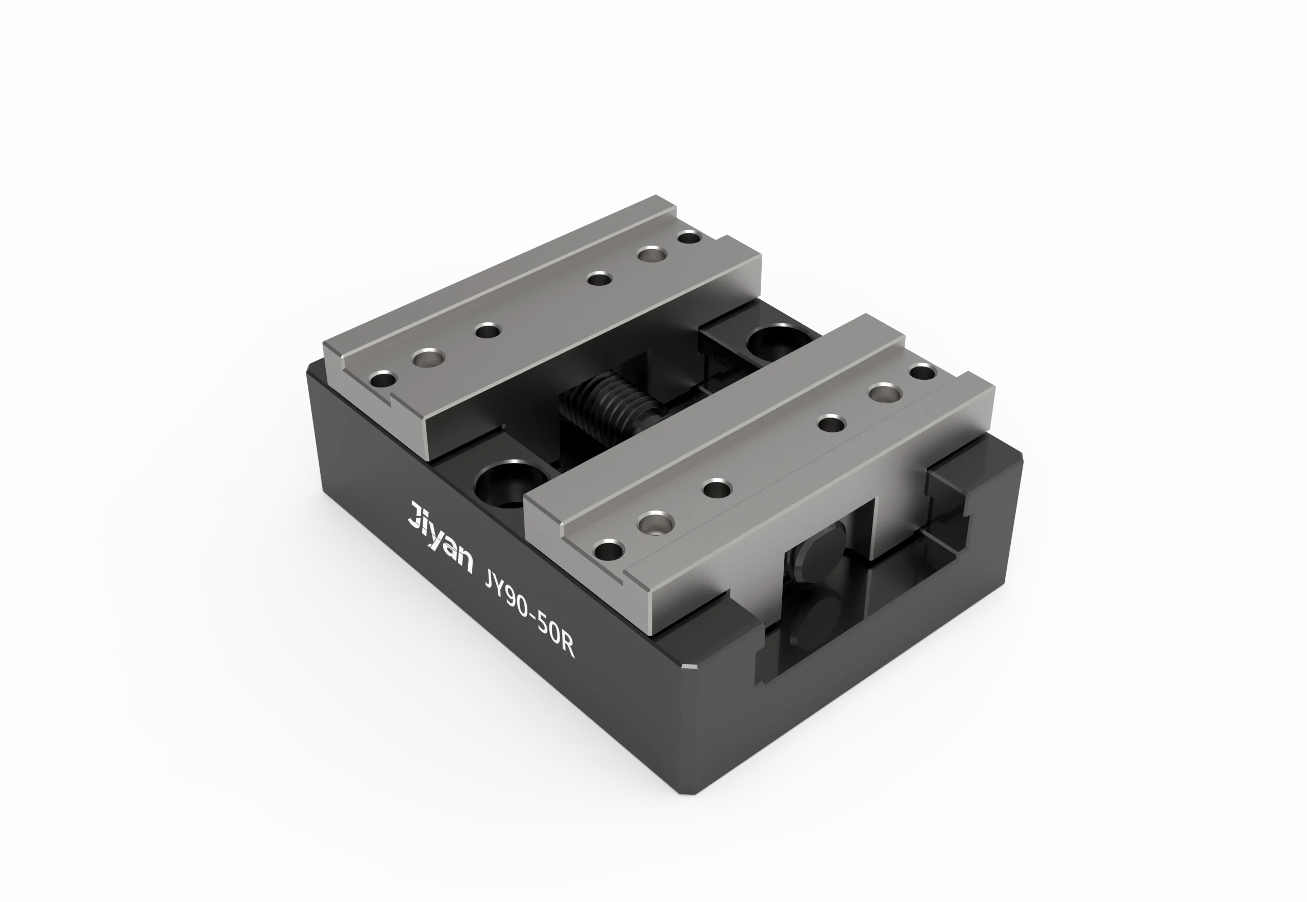 JY90‑50R JIYAN Pneumatic Self‑Centering Vise (Soft Jaw)