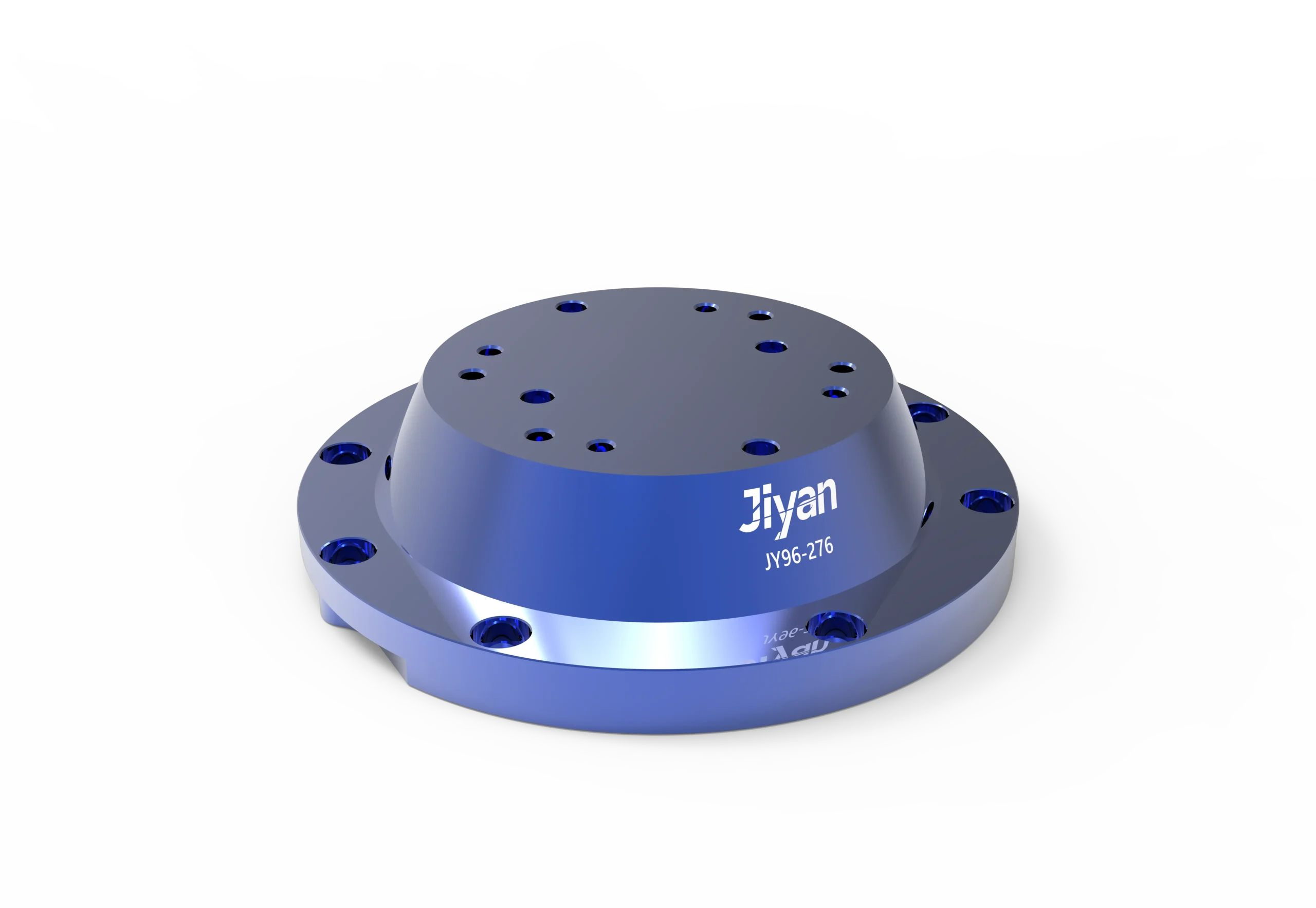 JIYAN TS96-276 zero-point base on a rotary table