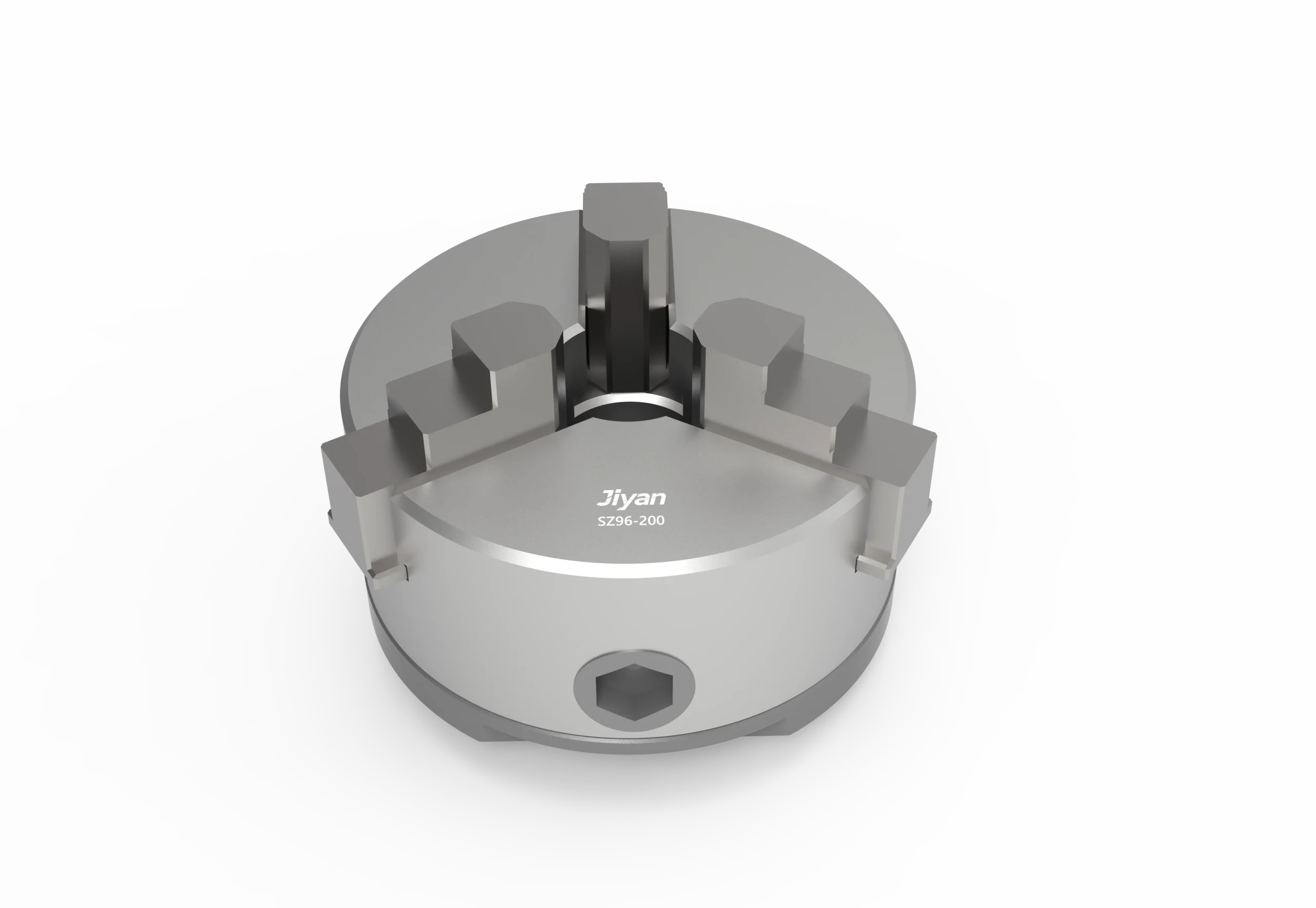 Jiyan SZ96-200 self-centering vise with high centering repeatability