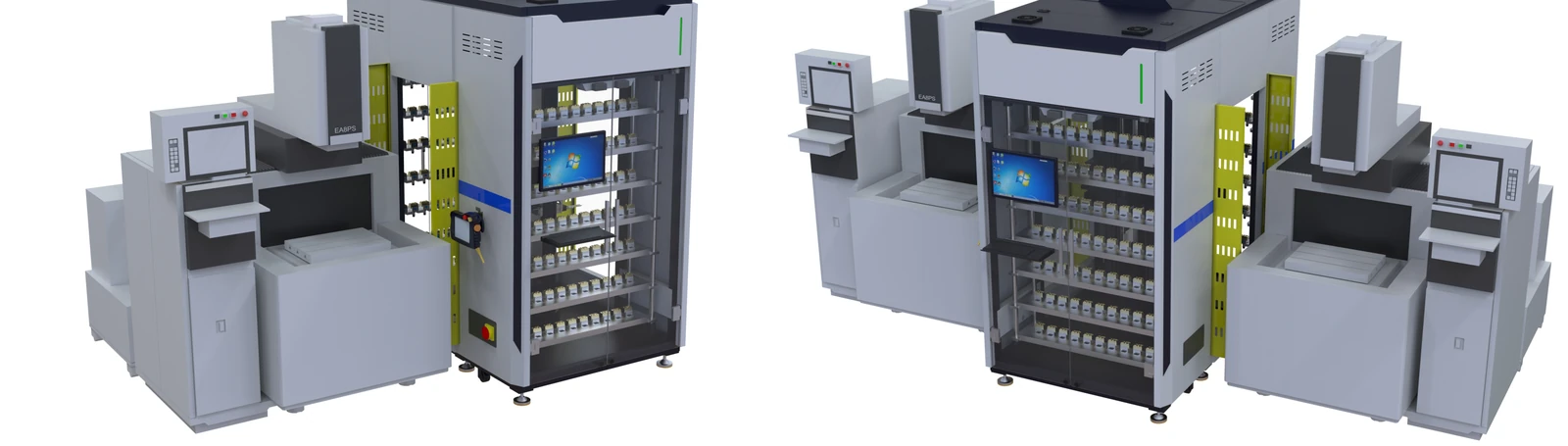 EDM automation with automated electrode handling between the warehouse and the sinker EDM machine
