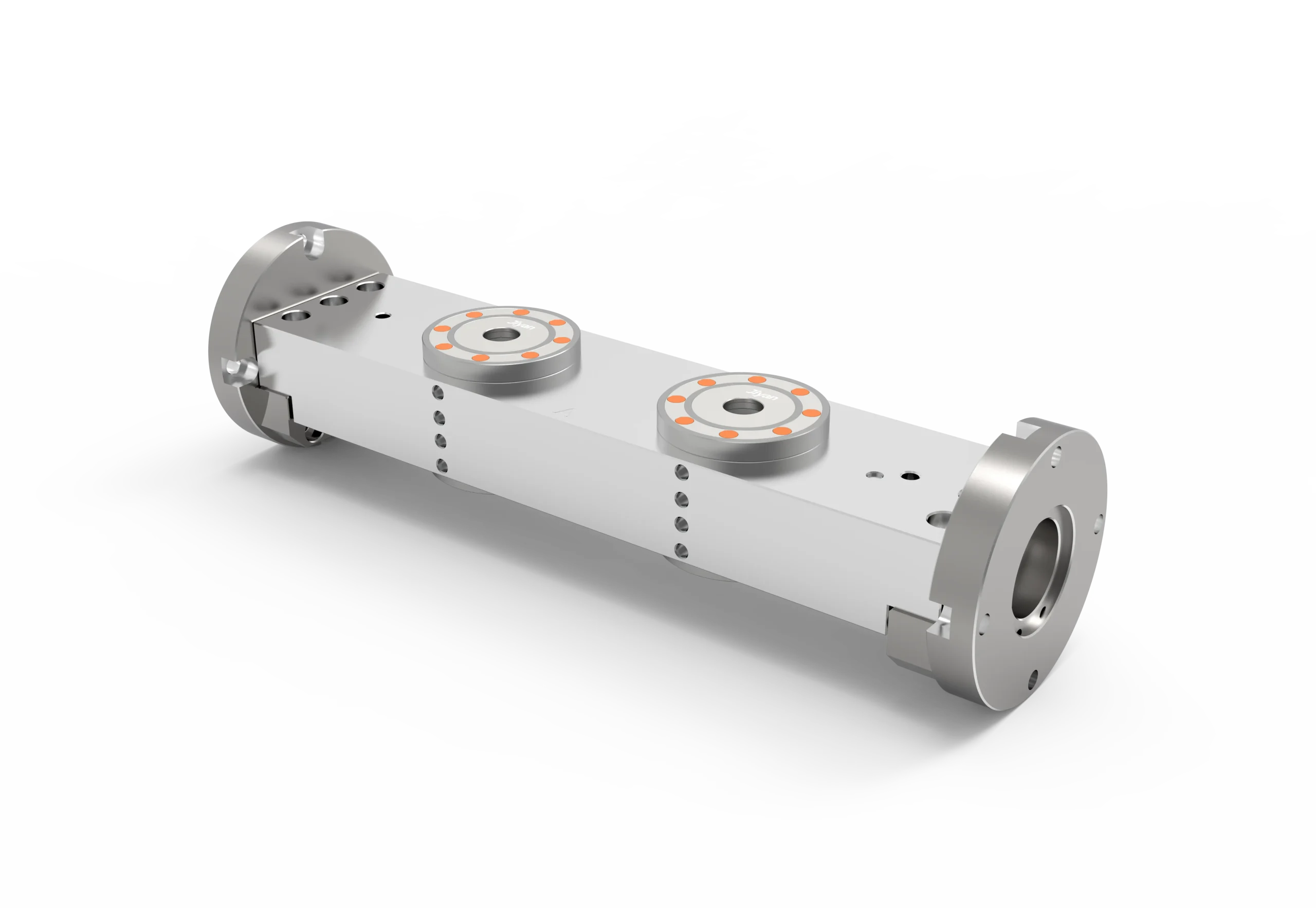 4th-Axis Dual-Station Pneumatic Zero Point Plate