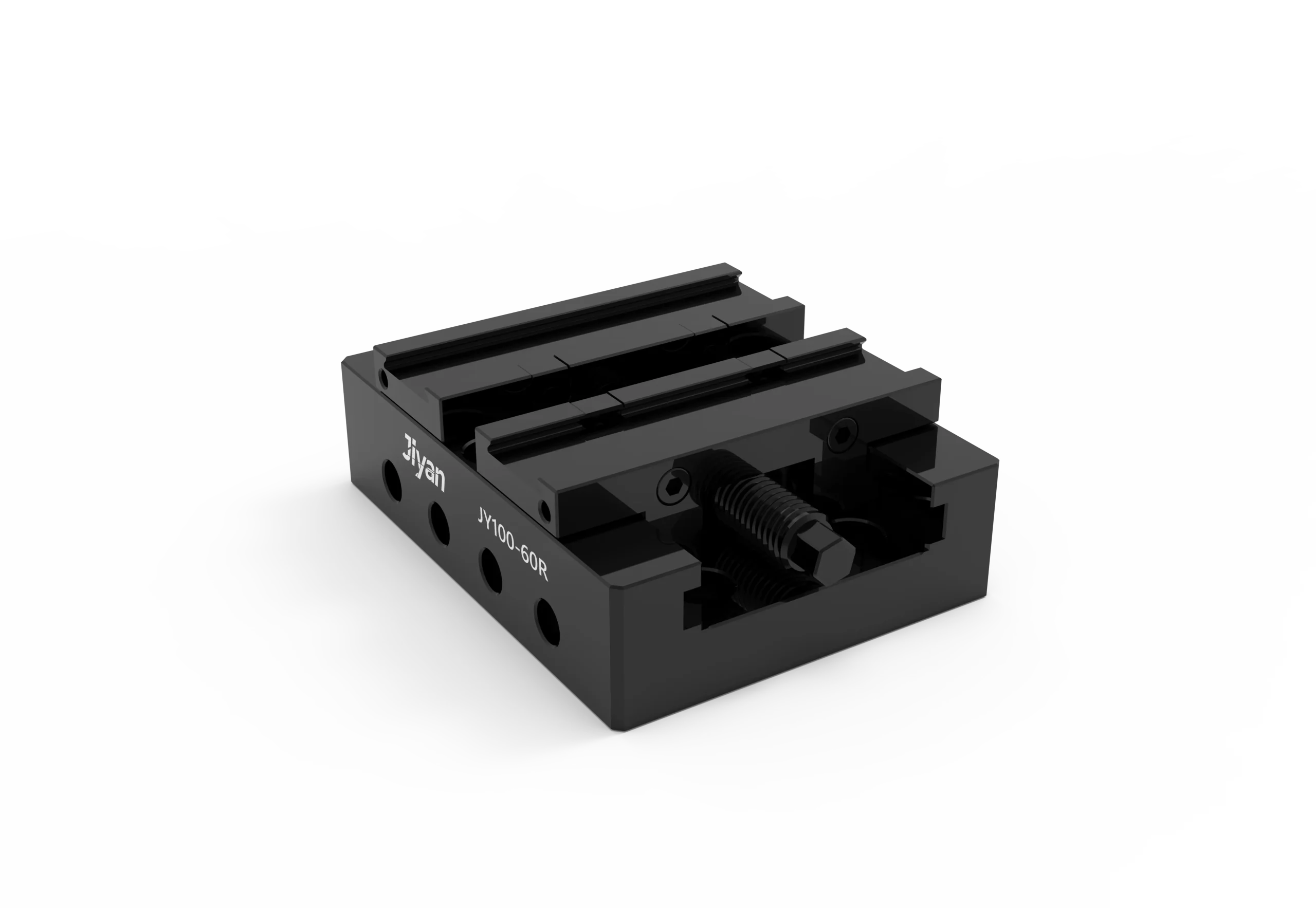 JY100-60R Self-Centering CNC Vise – Soft Jaw
