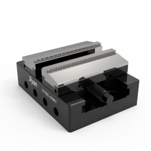 JIYAN JY100-60R1 self-centering CNC vise with soft and aluminum jaw combo