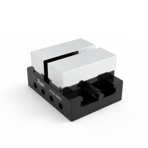 JIYAN JY100-60R2 self-centering CNC vise with soft and aluminum jaw combo
