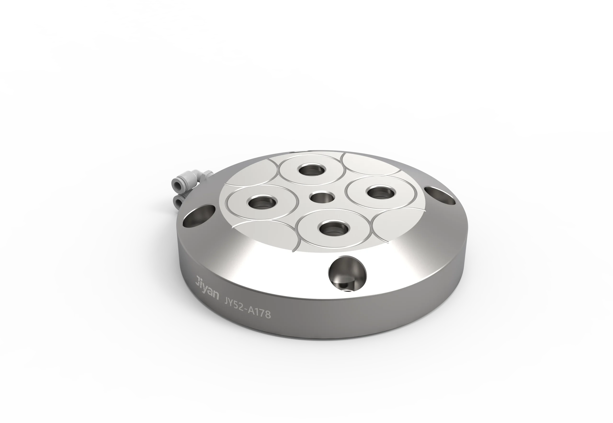 JY52-A178 JIYAN 52mm Round Pneumatic Zero-Point Pallet