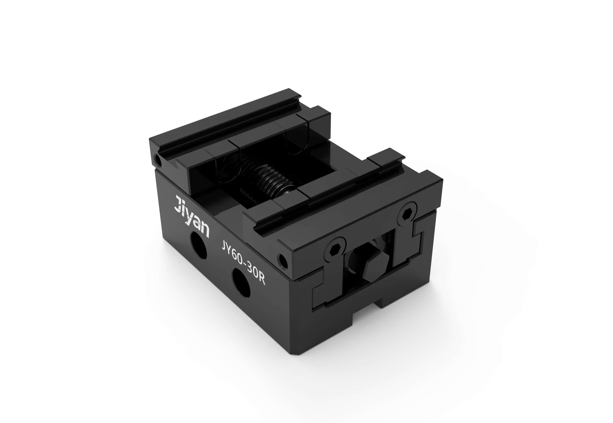 JY60-30R Self-Centering CNC Vise – Soft Jaw