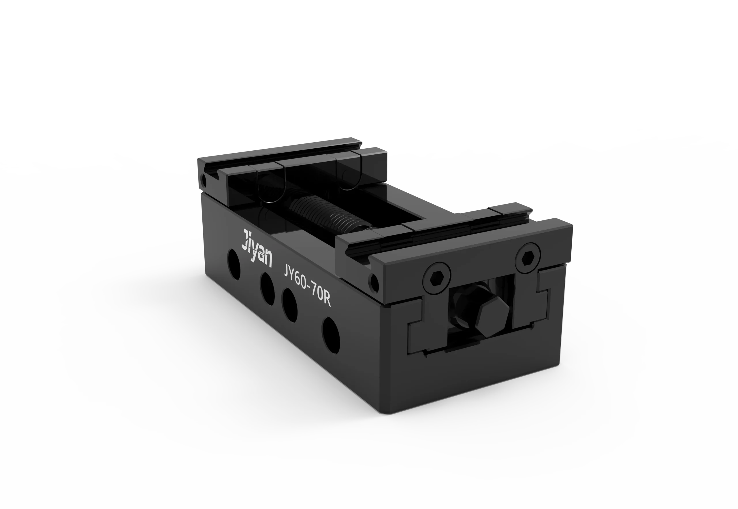 JY60-70R Self-Centering CNC Vise – Soft Jaw (120 mm body)