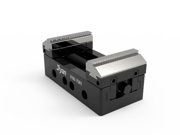 JY60-70R1 Self-Centering CNC Vise – Soft + Low Hard Jaw Combo (120 mm body)