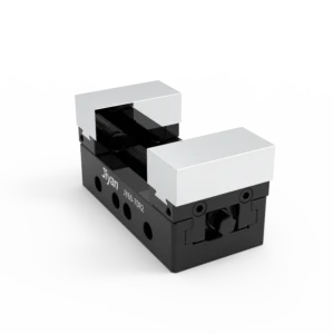 JIYAN JY60-70R2 self-centering CNC vise with soft and aluminum jaw combo
